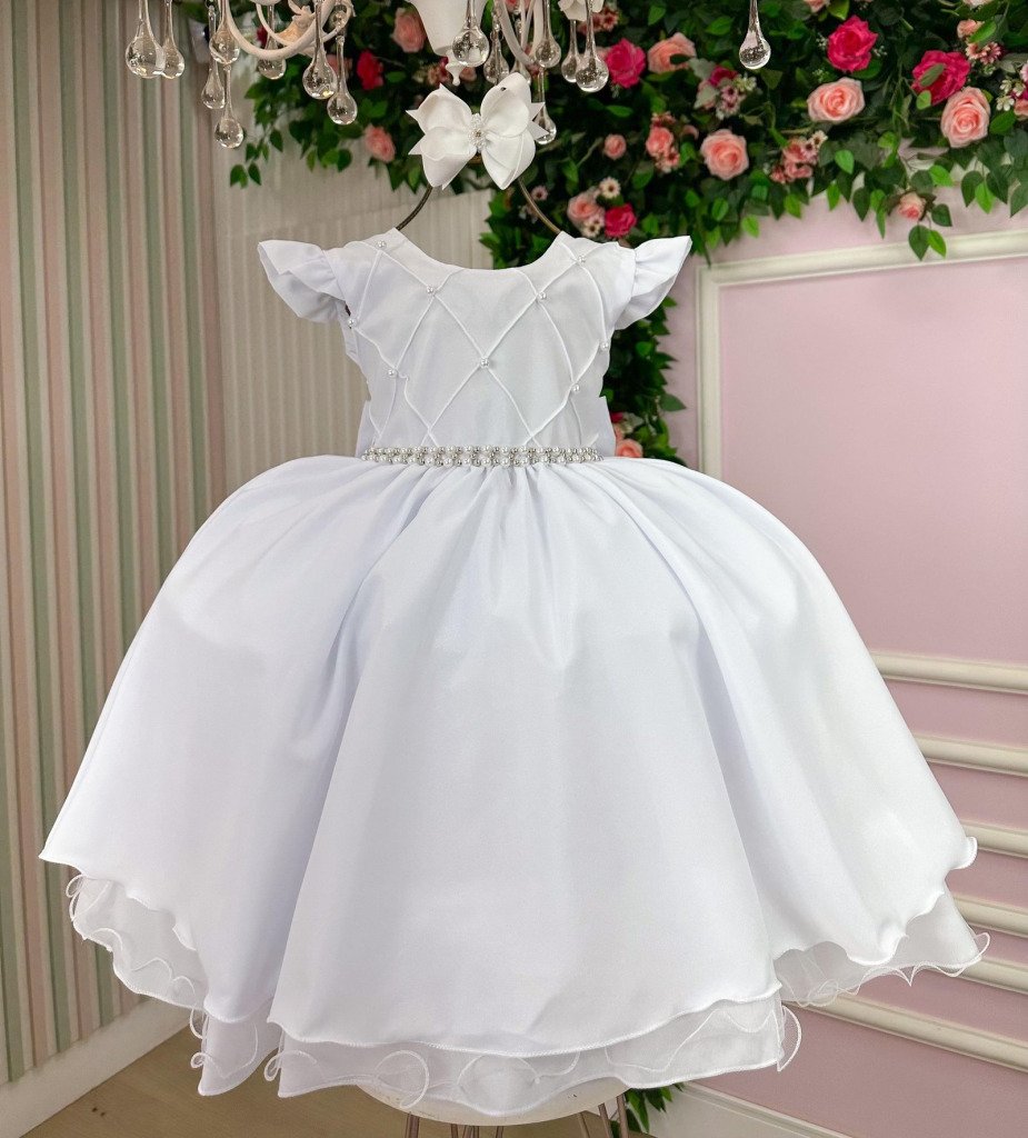 Vestido Ysa Kids Francine Branco