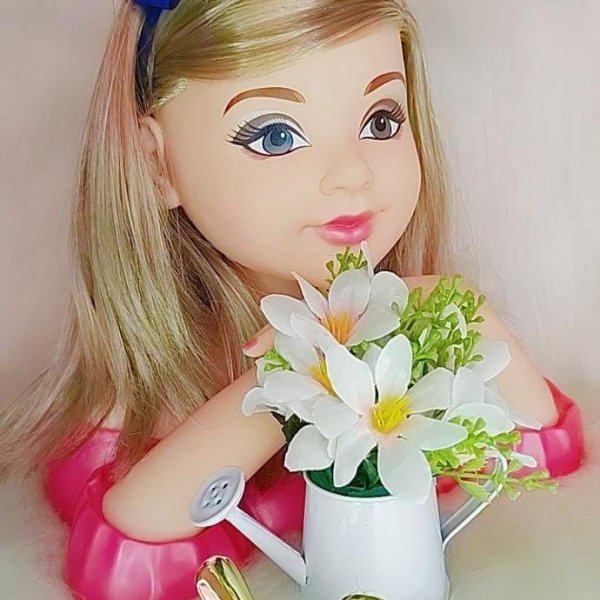 Faixa Belli Lacinho Azul Royal