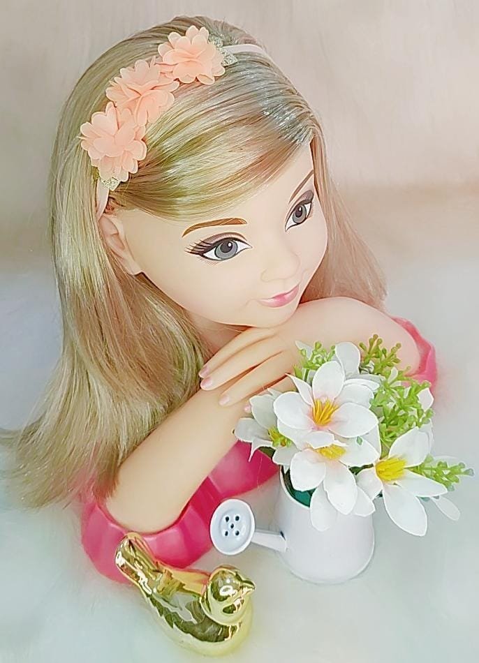 Faixa Belli Flores Salmão